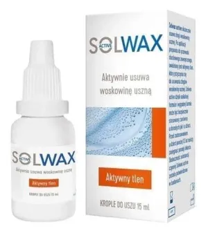 SOLWAX Active drops, wax from the epithelium, canal active oxygen