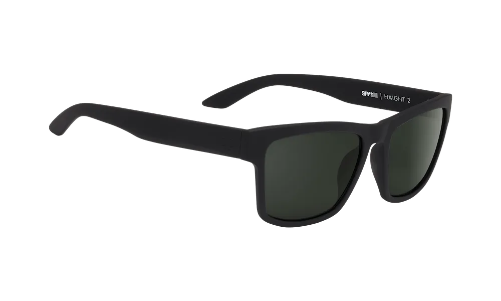 SPY HAIGHT 2 SOSI MATTE BLACK | HD PLUS GRAY GREEN POLAR