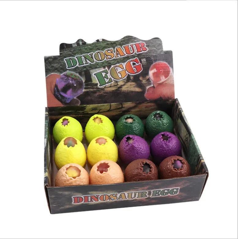 Stress-Relieving Dinosaur Egg Squishy Toys, TO0058