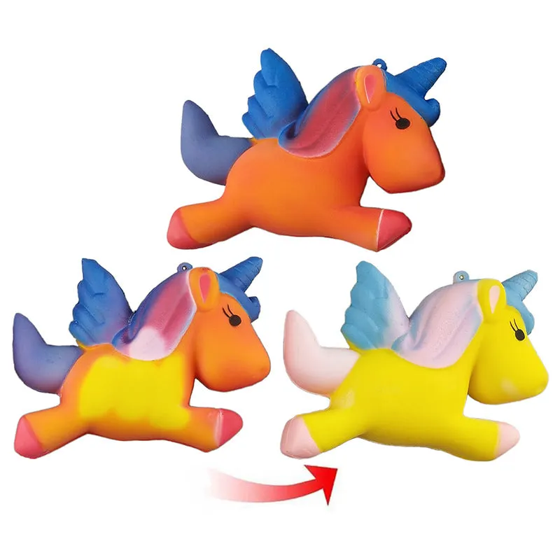 Temperature Change Color Squishy Unicorn Toy