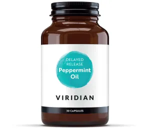 Viridian Delayed Release Peppermint Oil 30 Capsules