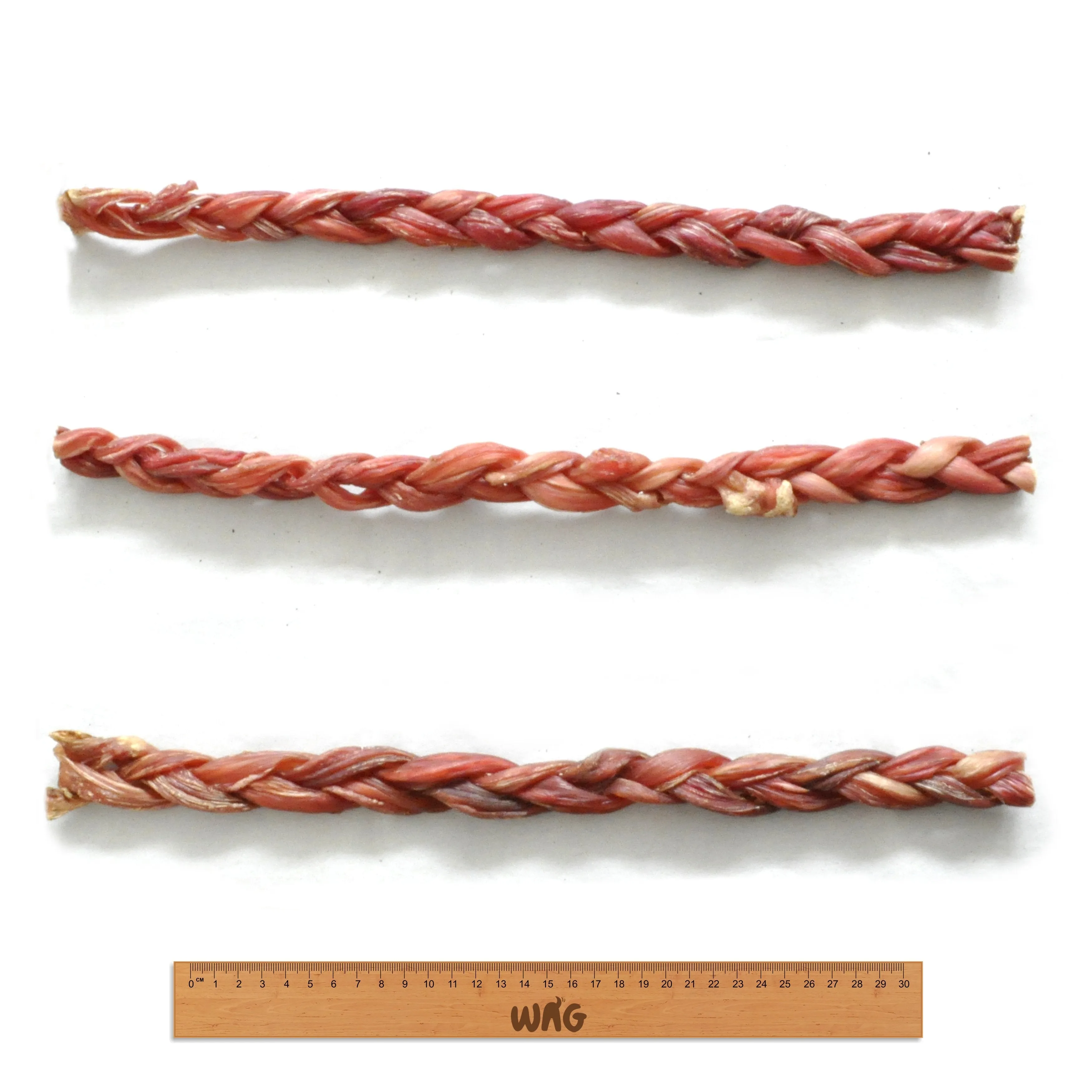 Wag Braided Bully Stick Large Dog Treat