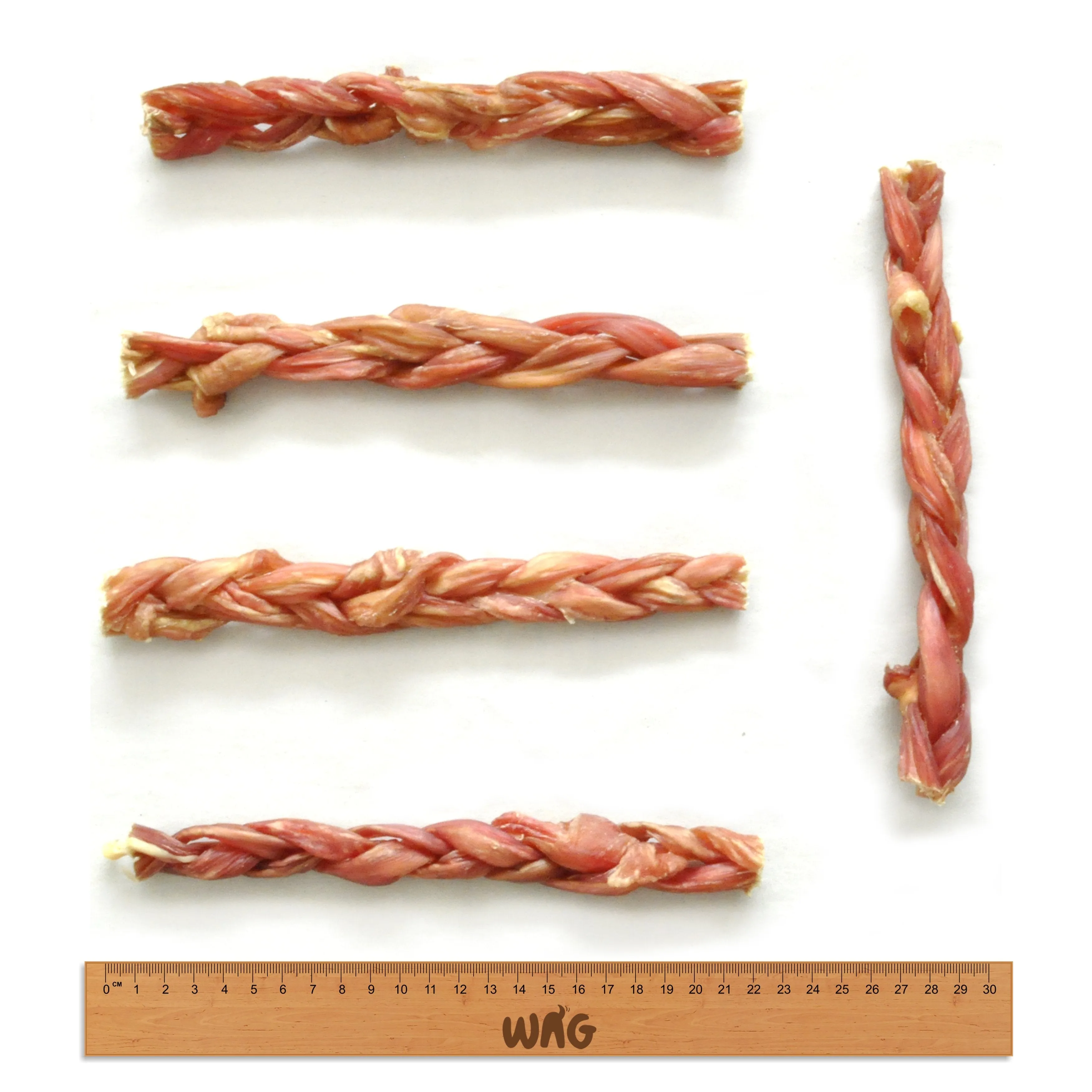 Wag Braided Bully Stick Regular Dog Treat